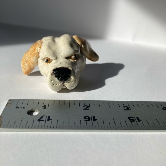 Ceramic Dog Head - Picture 1 of 6